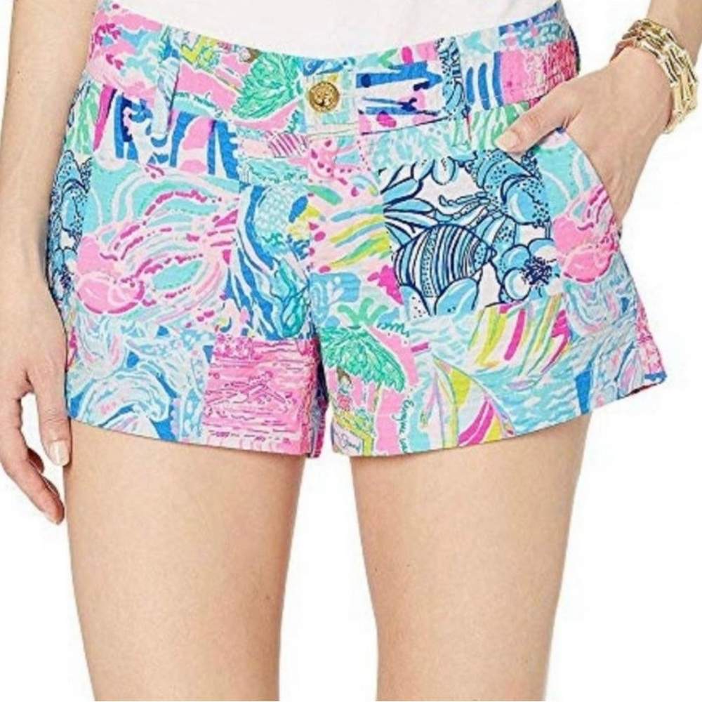 Lilly Pulitzer Women's Walsh Shorts Colorful Size 10